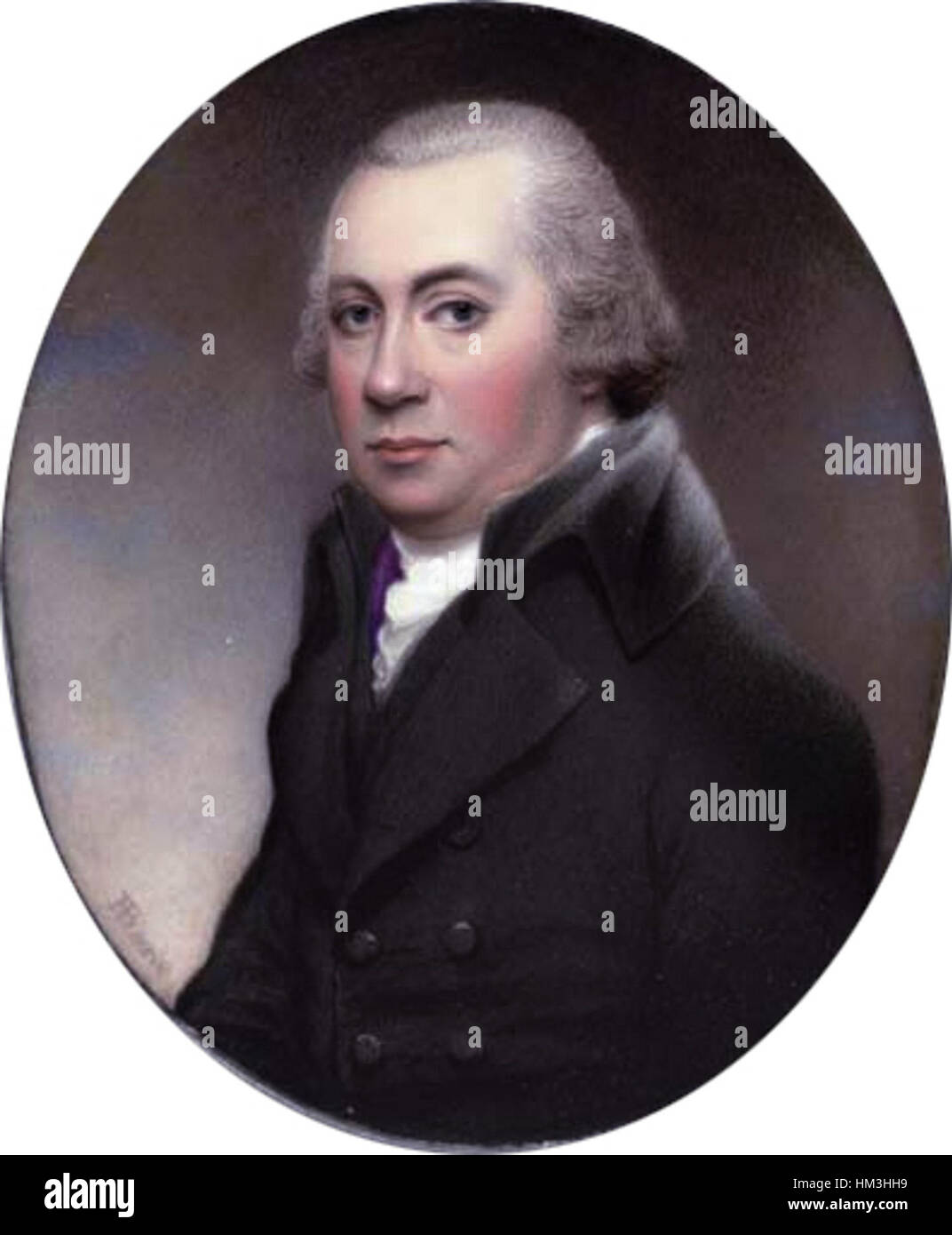 Henry Hawkins Tremayne (1766-1829), von Henry Bone Stockfoto