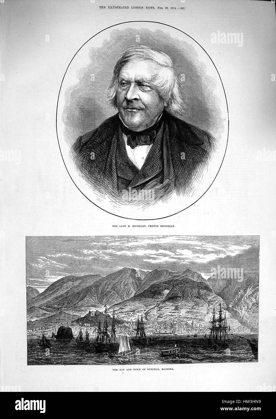 Diese Illustration aus der Ausgabe 1874 der Illustrated London News (ILN) zeigt eine detaillierte Darstellung zeitgenössischer Ereignisse. Das Kunstwerk ist emblematisch für Illustration und Nachrichtenberichterstattung aus dem 19. Jahrhundert und hebt den visuellen Erzählstil der Zeit hervor. Stockfoto