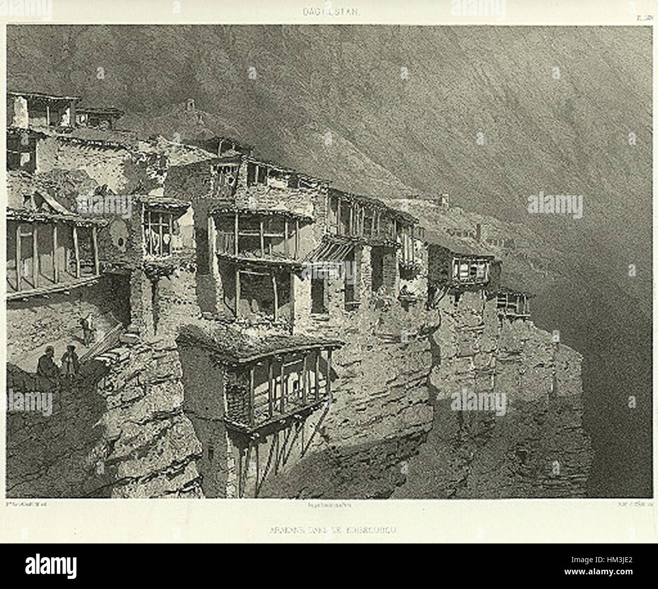 Grigorij Gagarin. Dagestan. Arakane Dans le Koissoubou Stockfoto