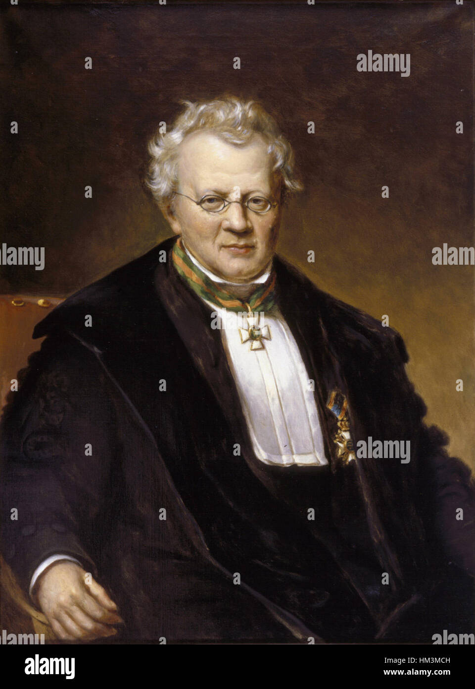 Jacob van Hall (1799 – 1859), von Jan Hendrik Neuman (1819-1898) Stockfoto
