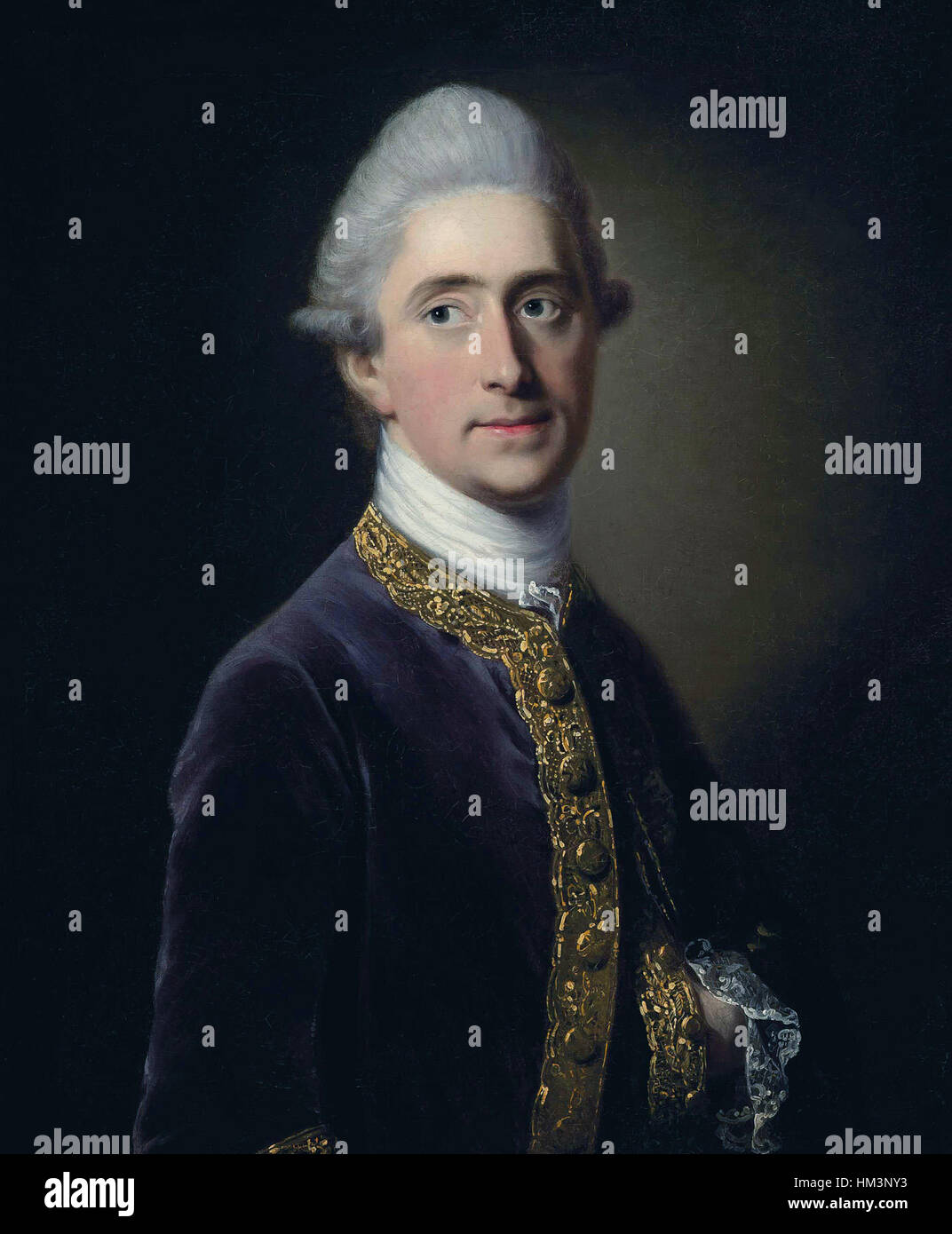 Henry David Erskine, 10. Earl of Buchan (1710-1767, von Kreis von Francis Cotes Stockfoto