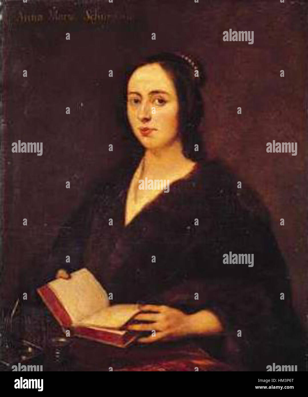 Anna Maria van Schurman Stockfoto