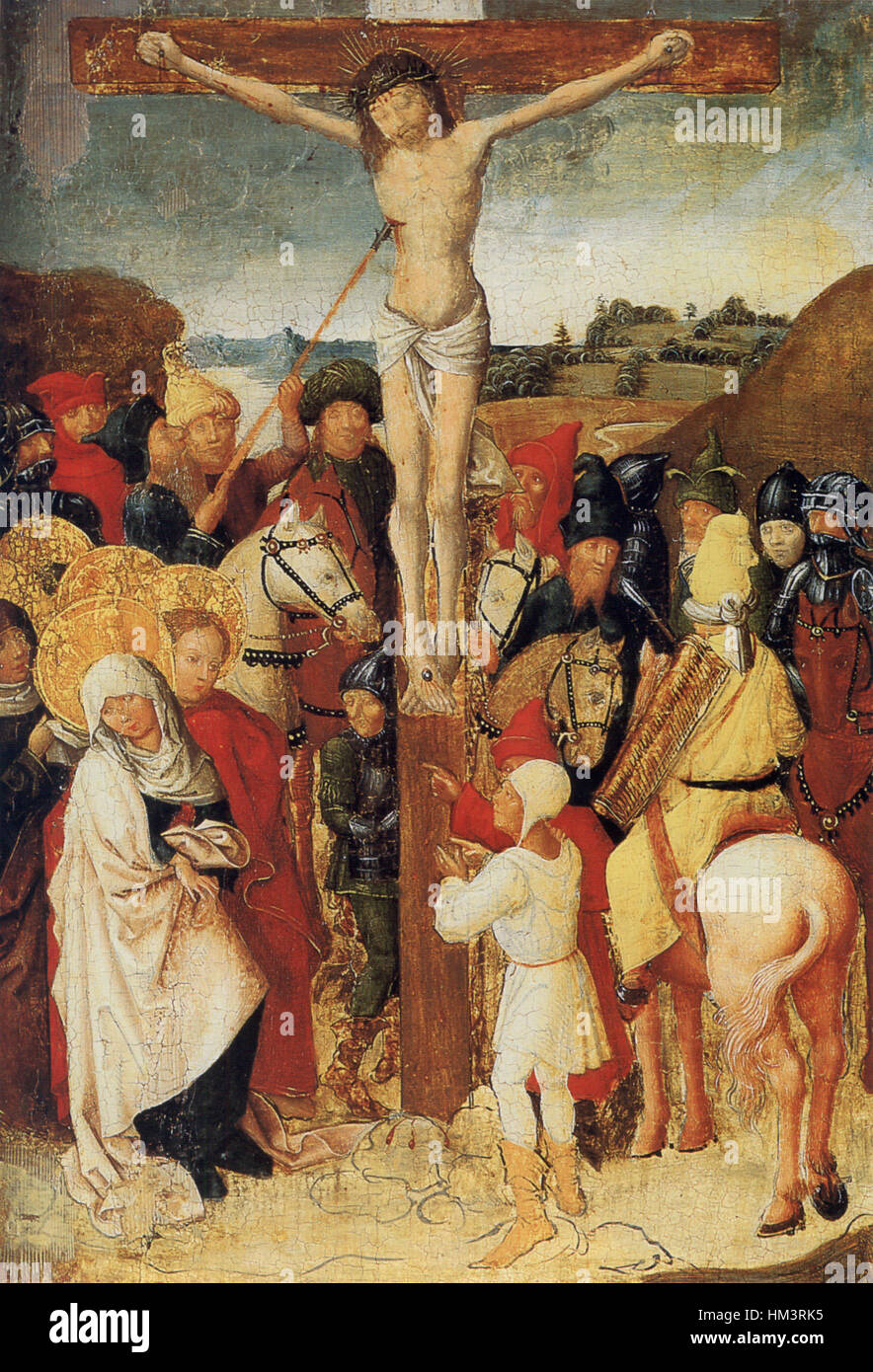 Heilig-Blut-Tafel Weingarten 1489 img01 Stockfoto
