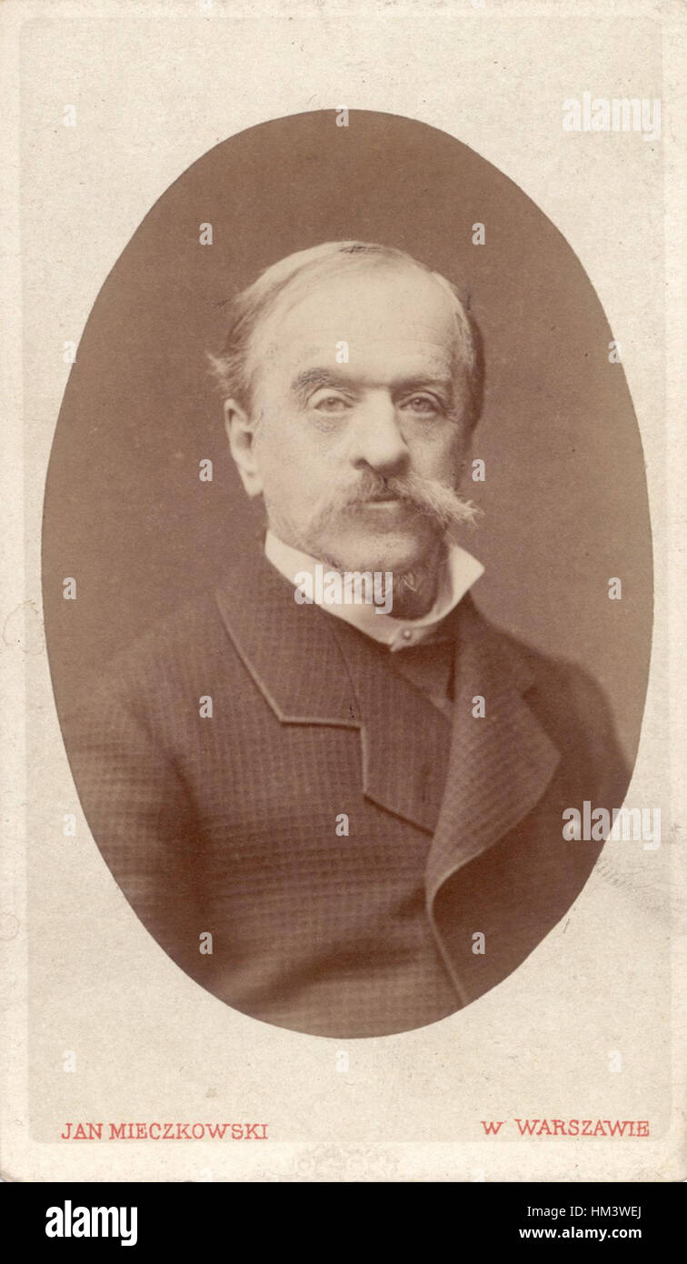 Jan Mieczkowski.Ignacy Lopacinski Stockfoto