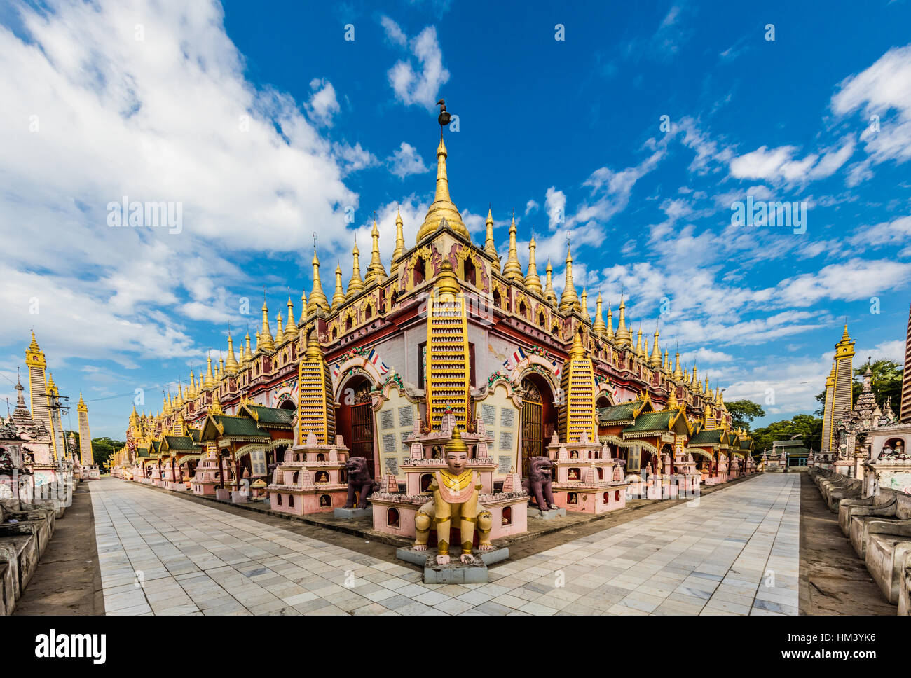 Thanboddhay Phaya in der Nähe von Monywa Myanmar (Burma) Stockfoto