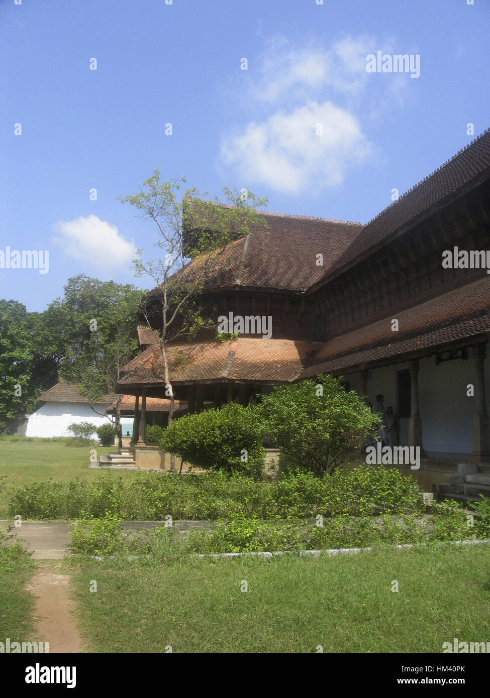 Kuthiramalika-Palast. Trivandrum, Kerala, Indien ist ein schöne zweistöckige Palast liegt in der Nähe der Sree Padmanabhaswamy Tempel. Stockfoto