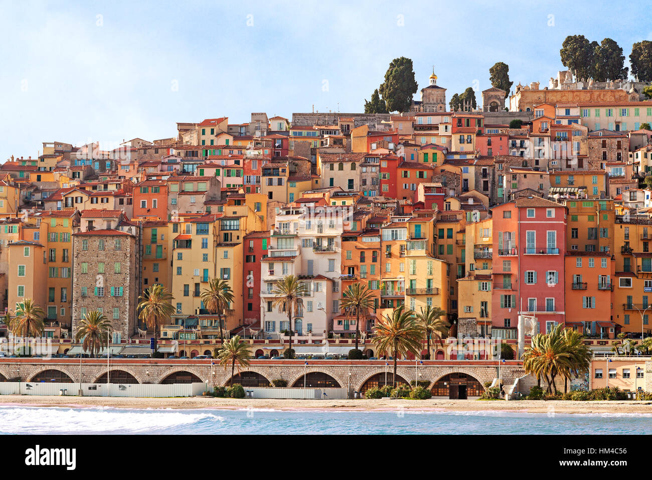 Menton, Côte d ' Azur, Frankreich Stockfoto