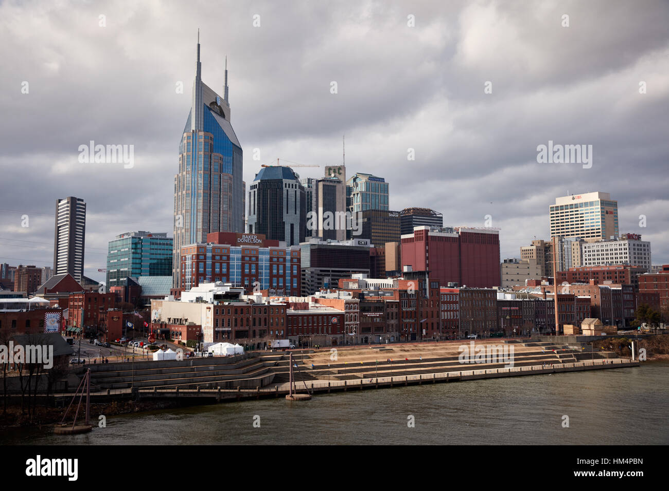 Nashville Skyline Stockfoto