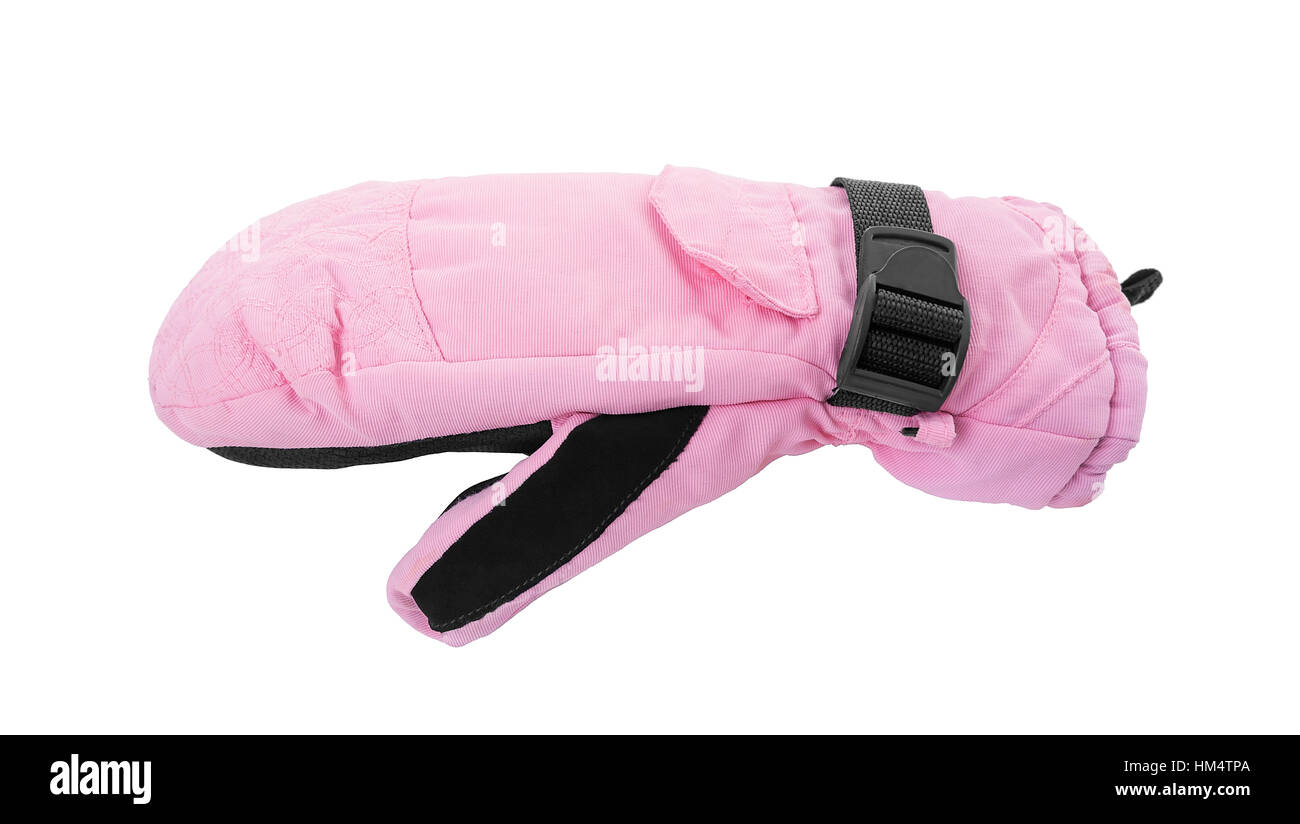 Damen Winter Handschuhe. Stockfoto