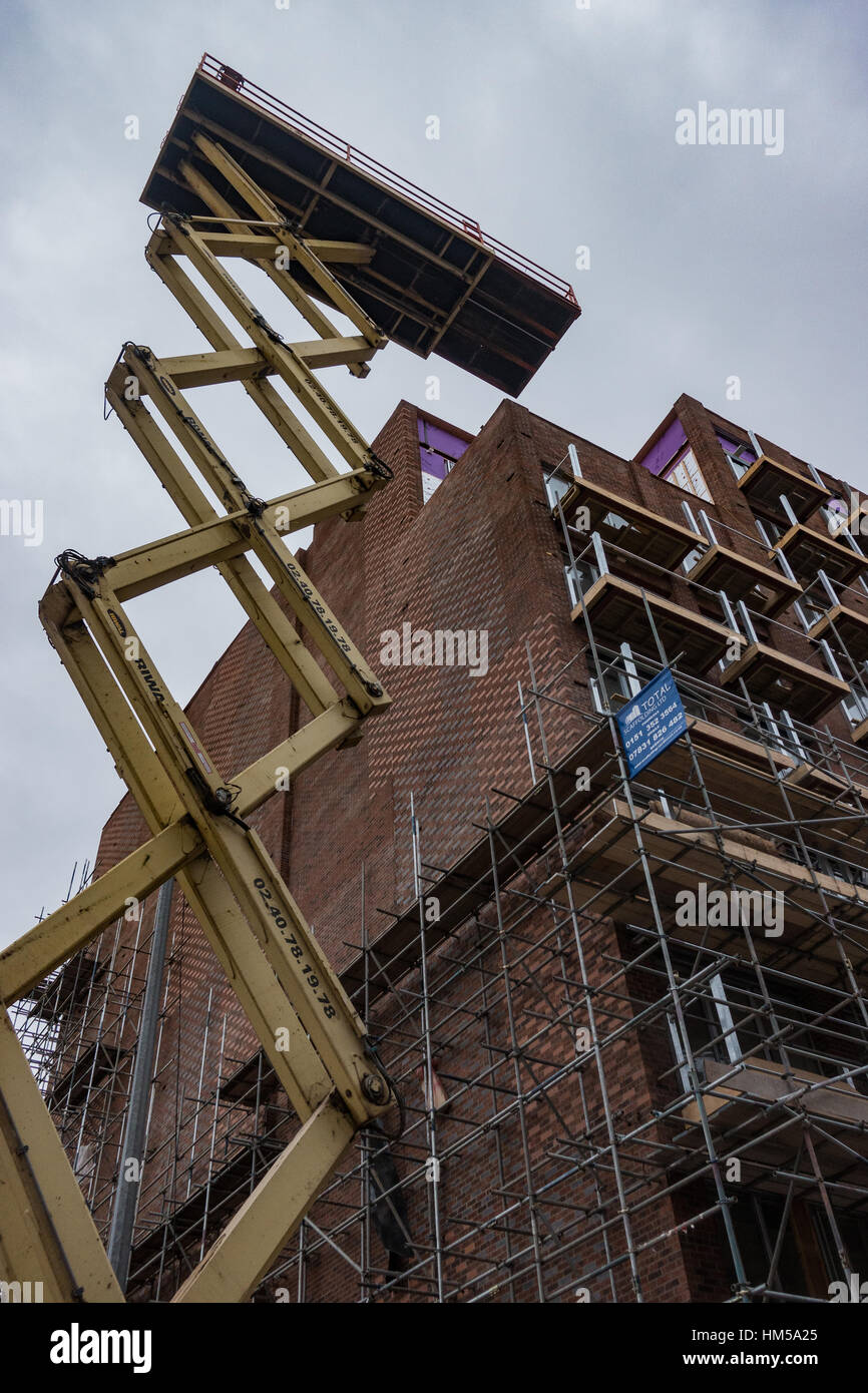 Bau im baltischen Dreieck, Liverpool Stockfoto