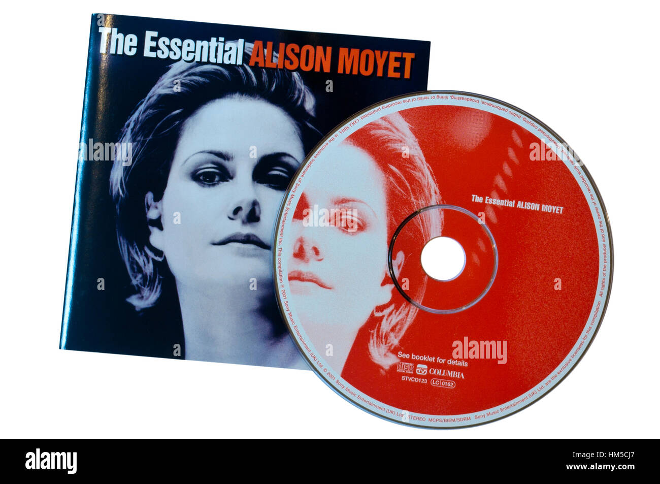 Die wesentlichen Alison Moyet Musik-CD Stockfoto
