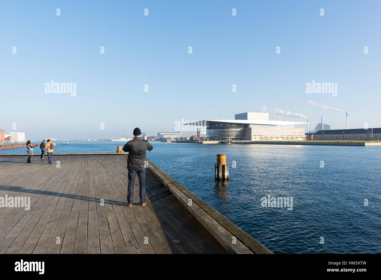 Das Opernhaus von Playhouse, Kopenhagen, Dänemark Stockfoto