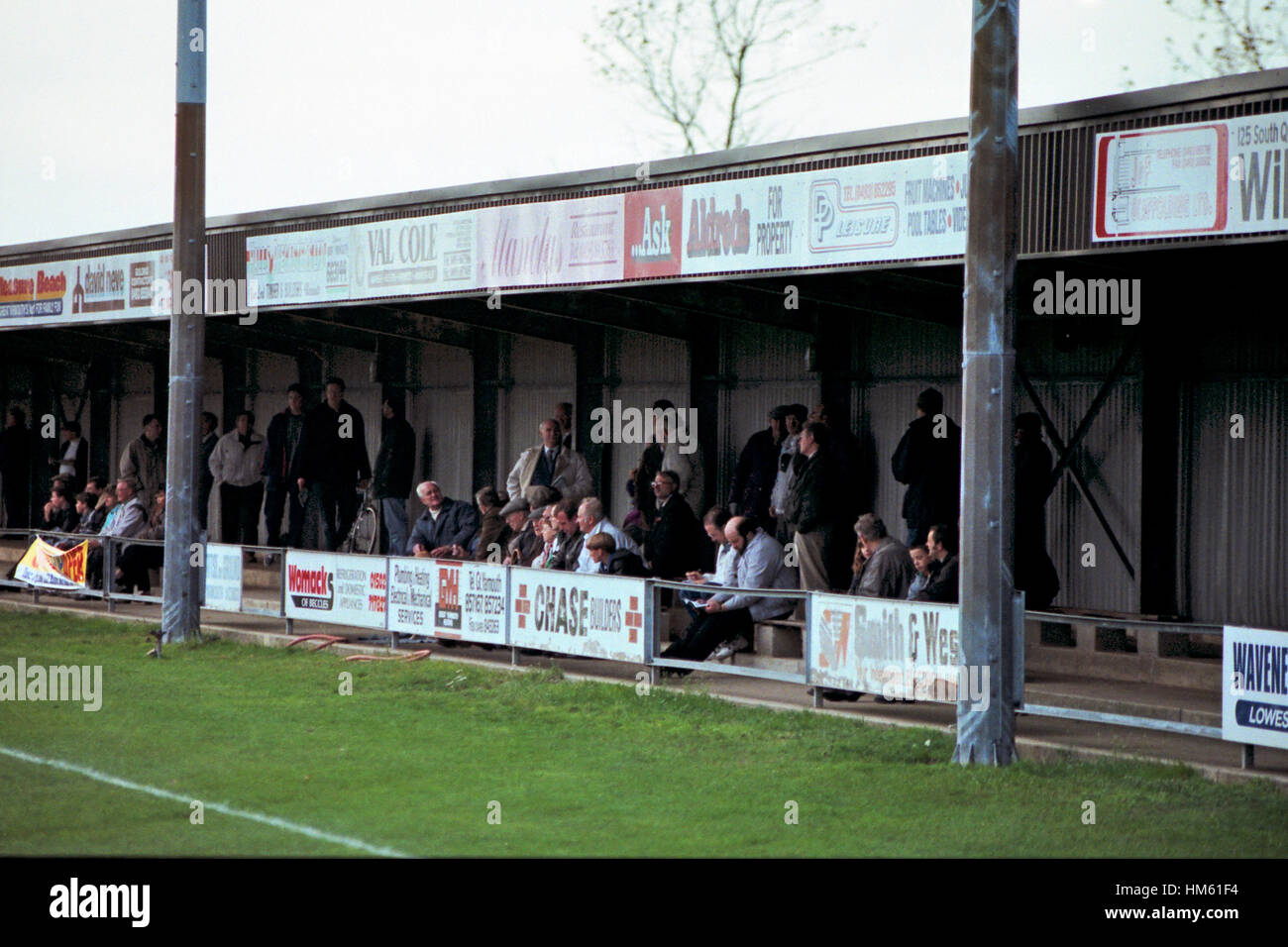 Emerald Park, Heimat des Gorleston FC (Norfolk), abgebildet im November 1996 - Gavin Ellis/TGSPHOTO Stockfoto