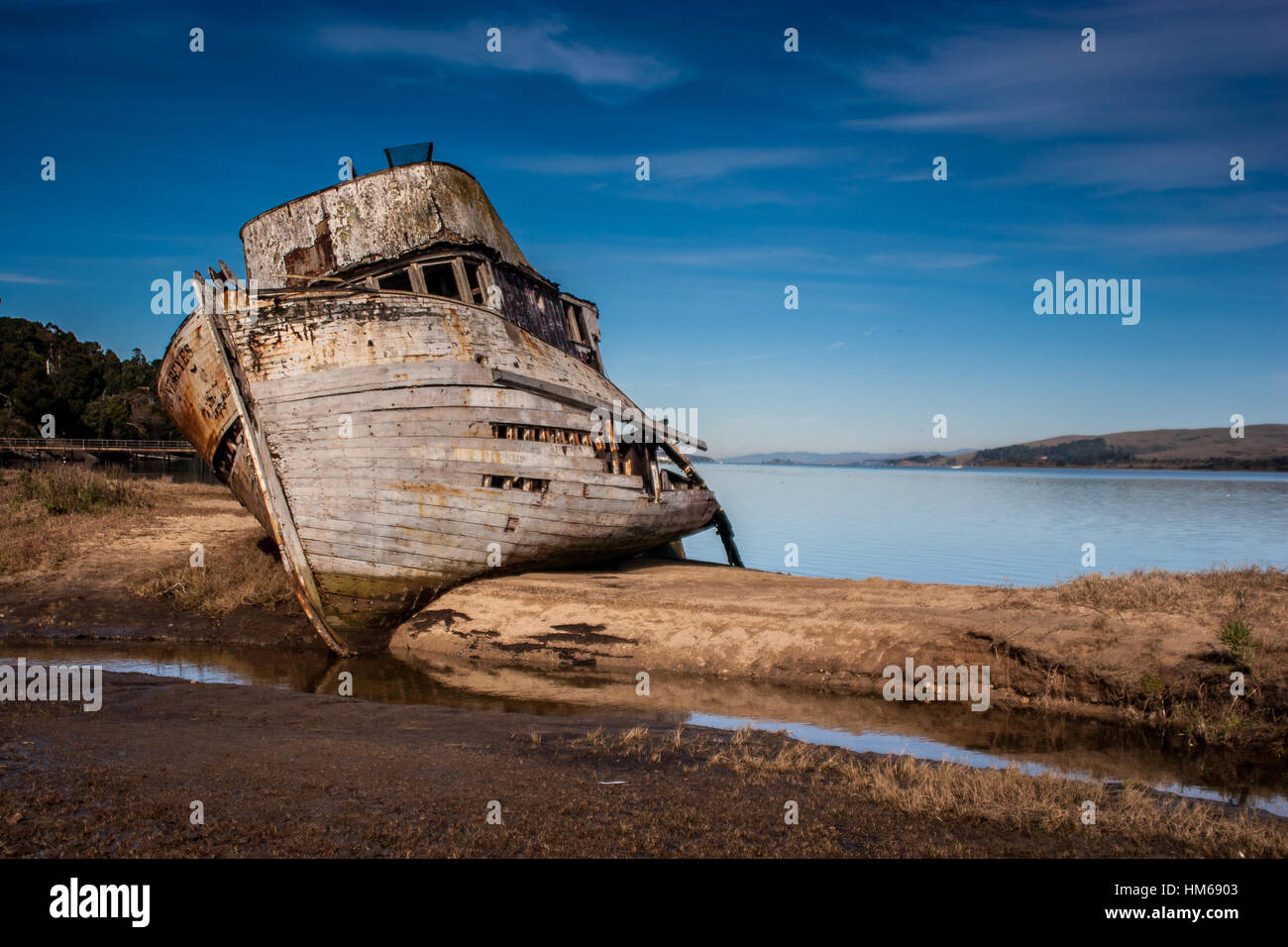 Das Point Reyes Schiffswrack S.S. Stockfoto