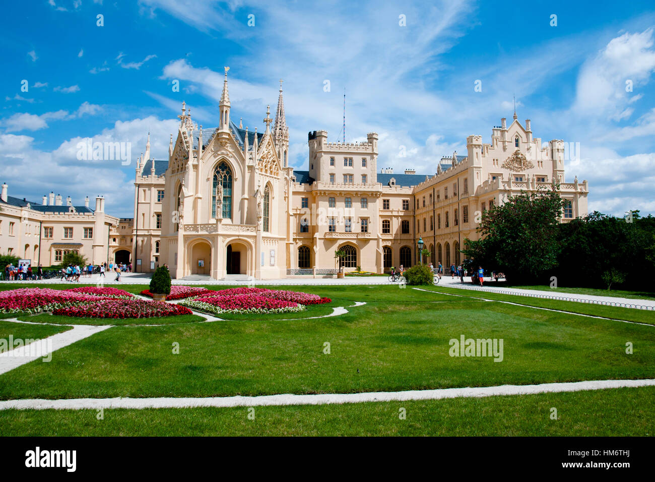 Lednice Palace - Tschechien Stockfoto