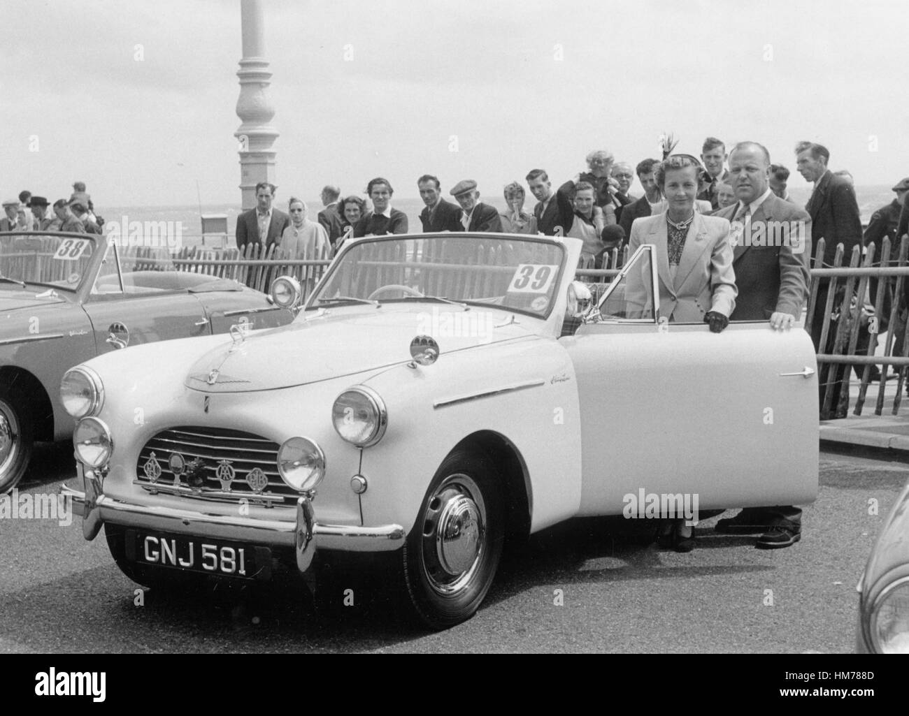 Austin A40 Sport, Brighton Concours d ' Elegance 1952. Stockfoto