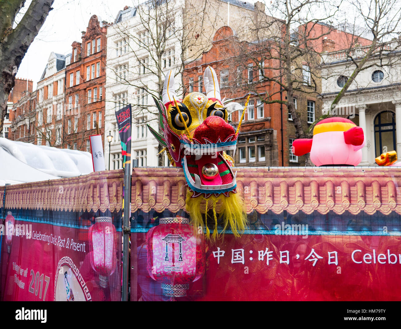 Chinese New Year, China Town, London, England Stockfoto