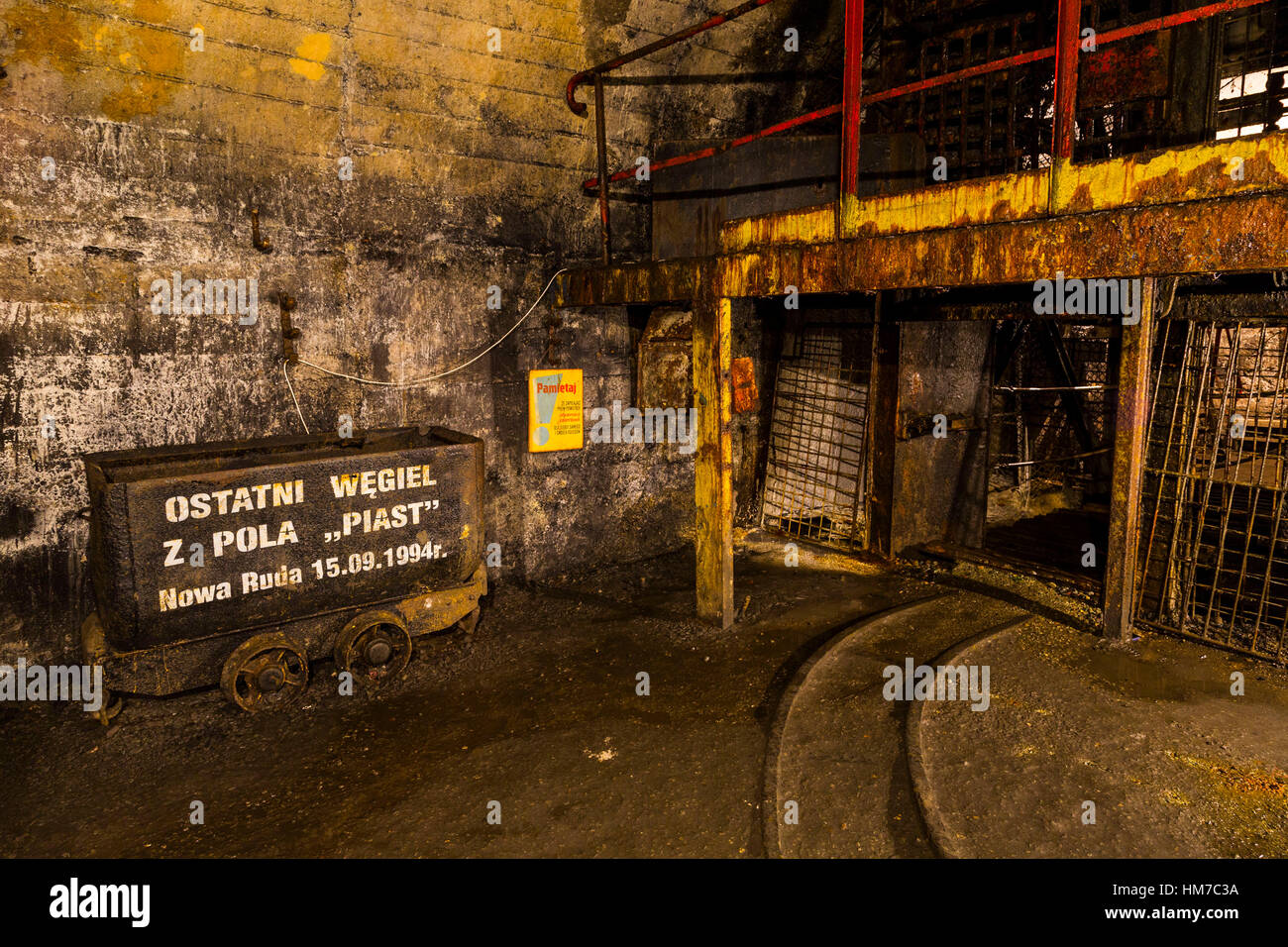 Nowa Ruda Kopalnia Nowa Ruda, Neurode, Carbon, Carbon-Mine, mine, mine senken Sie Schlesien, Mine Nowa Ruda, Niederschlesien, Gebäude, Reisen, Tourismus-Niederschlesien, Reiseziel, historische Stadtzentrum, Altstadt, Altstadt, Altstadt, Reiseziele, Außenansicht, Altstadt, Attraktion, Attraktionen, außerhalb Stockfoto