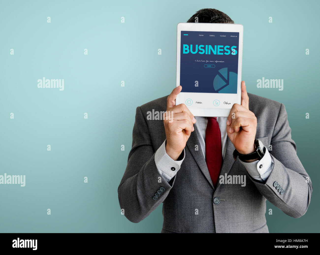 Business-Arbeit-Website Internet-Konzept Stockfoto