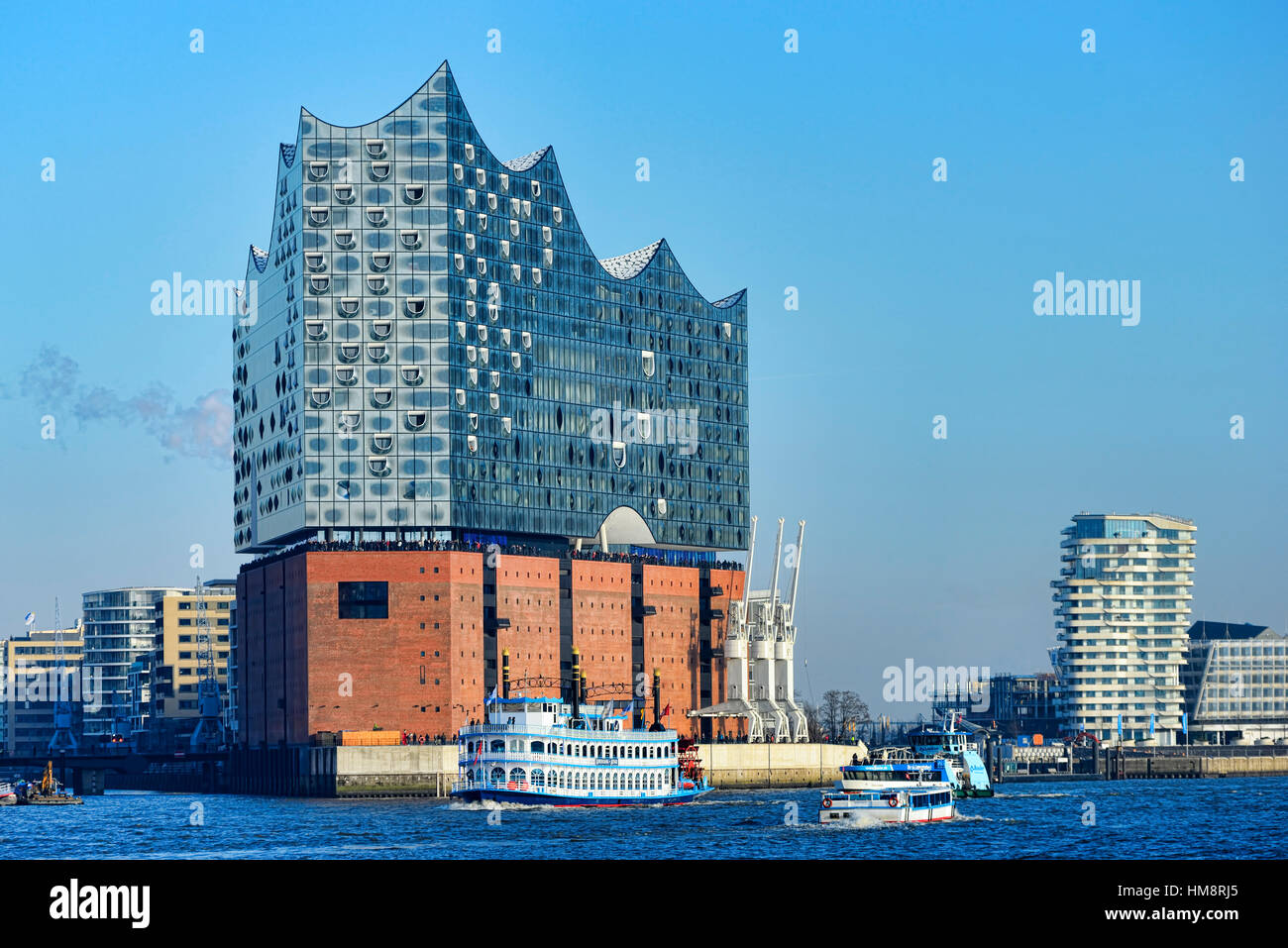 Elbphilharmonie Elbphilharmonie in Hamburg, Deutschland Stockfoto