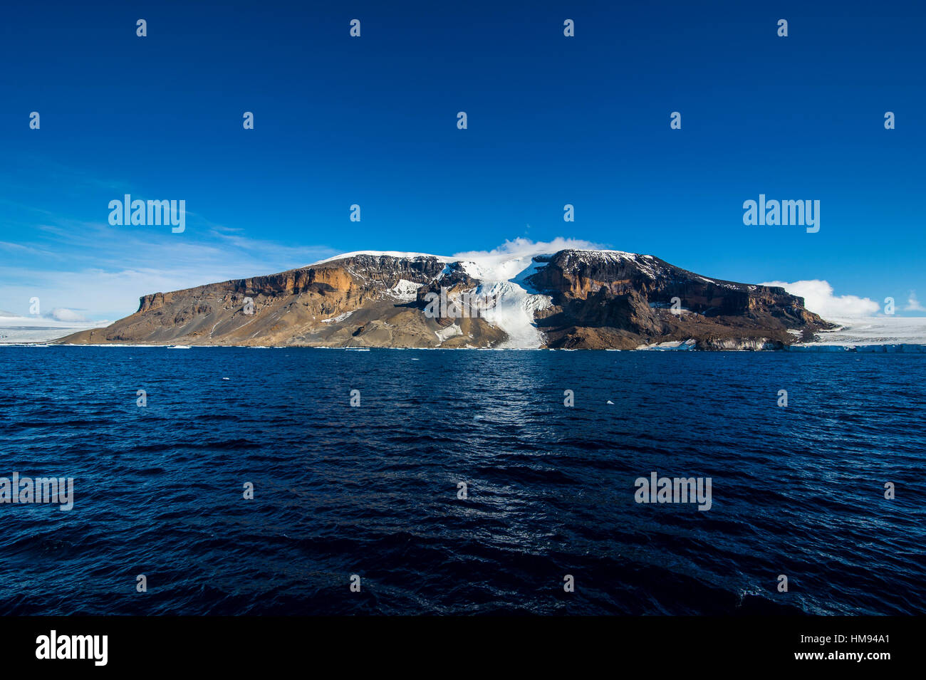 Braune Bluff, Tabarin Halbinsel, Antarktis, Polarregionen Stockfoto