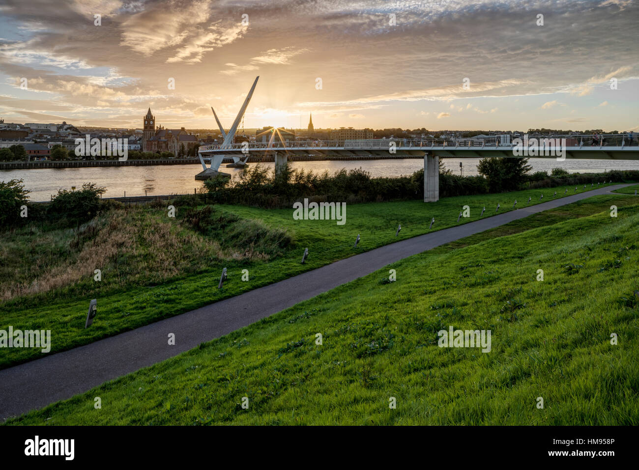 Londonderry (Derry), County Londonderry, Ulster, Nordirland, Vereinigtes Königreich Stockfoto