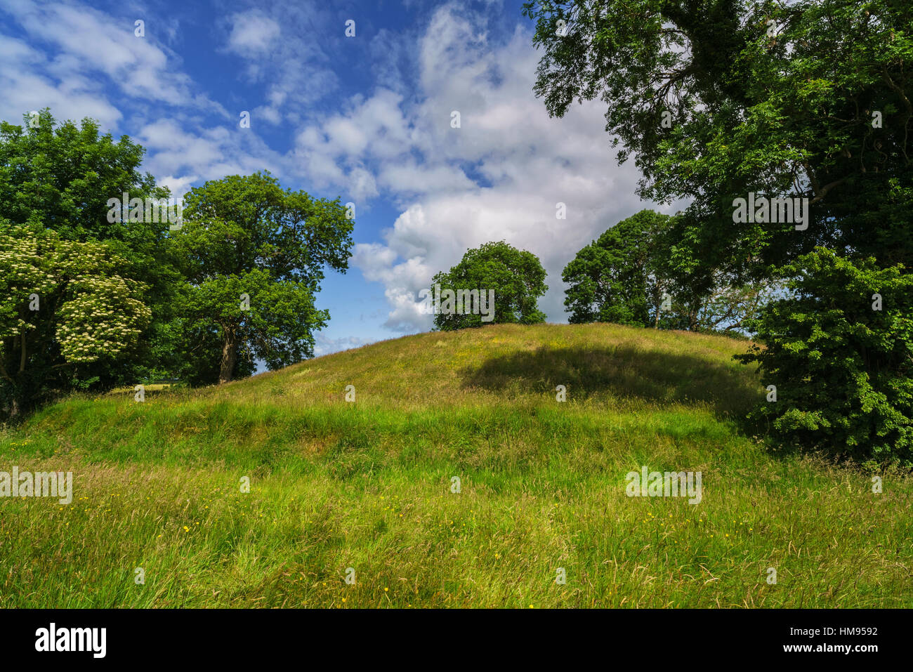 Navan Fort, County Armagh, Ulster, Nordirland, Vereinigtes Königreich Stockfoto