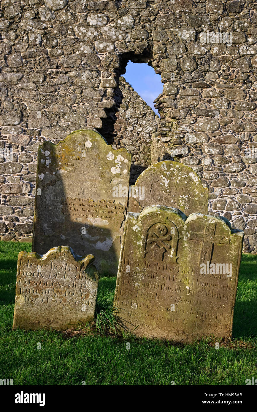 Cranfield Kirche, Lough Neagh, County Antrim, Ulster, Nordirland, Vereinigtes Königreich Stockfoto