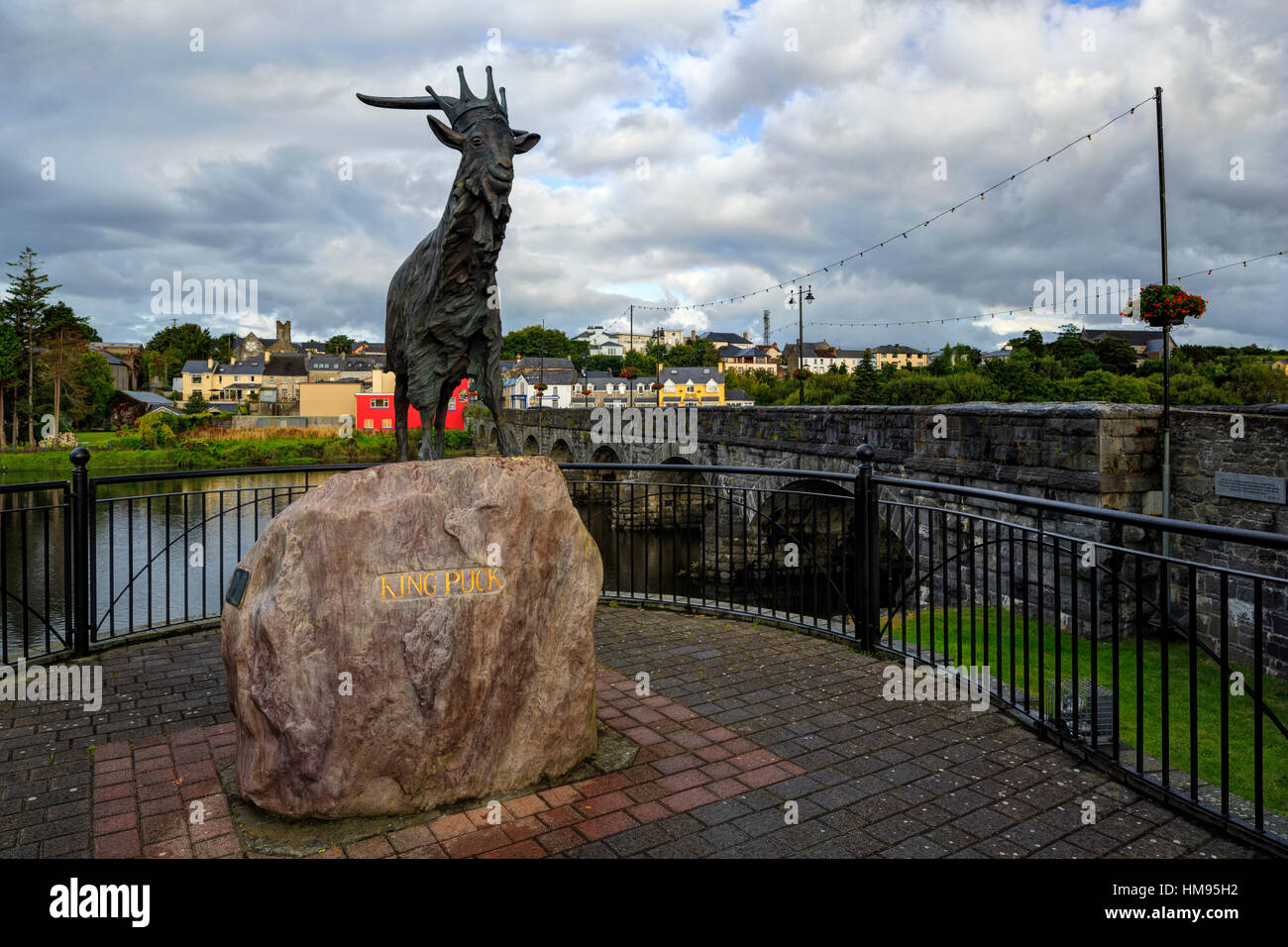 King Puck, Killorglin, County Kerry, Munster, Irland Stockfoto