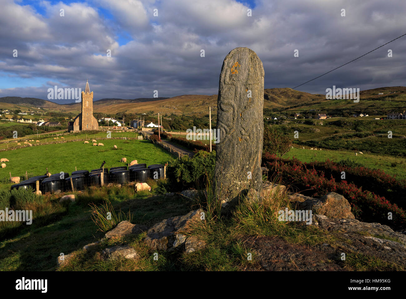 Glencolmcille, Ulster County Donegal, Irland Stockfoto