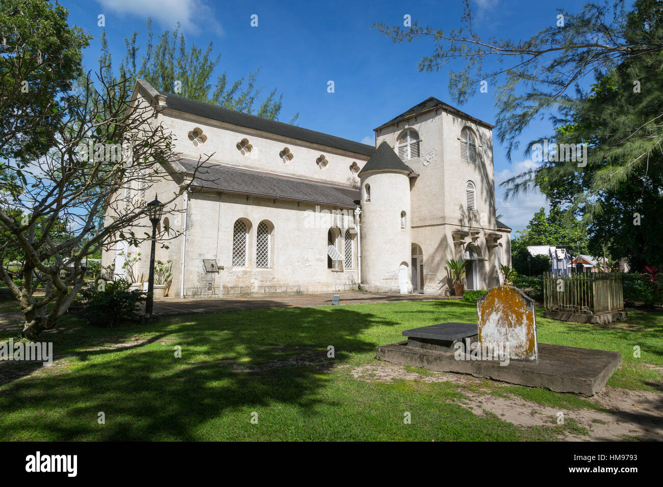 St. James Church, Holetown, St. James, Barbados, Karibik, Karibik, Mittelamerika Stockfoto
