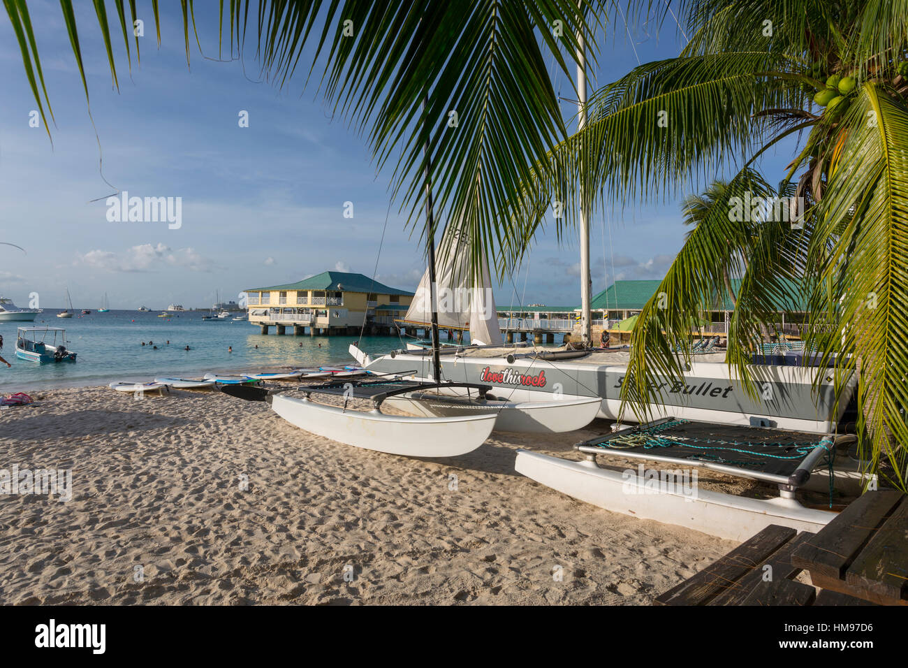 Brownes Beach, Bridgetown, St. Michael, Barbados, Karibik, Karibik, Mittelamerika Stockfoto