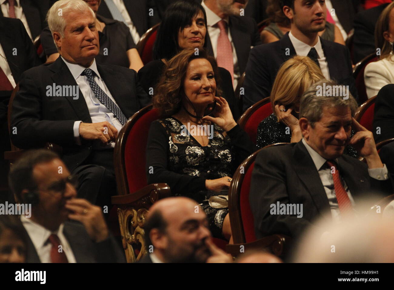 Paloma Rocasolano, Duque de Alba während der Entbindung von der Prinzessin von Asturien Awards 2016 in Oviedo, auf Freitag, 21. Oktober 2016. Stockfoto