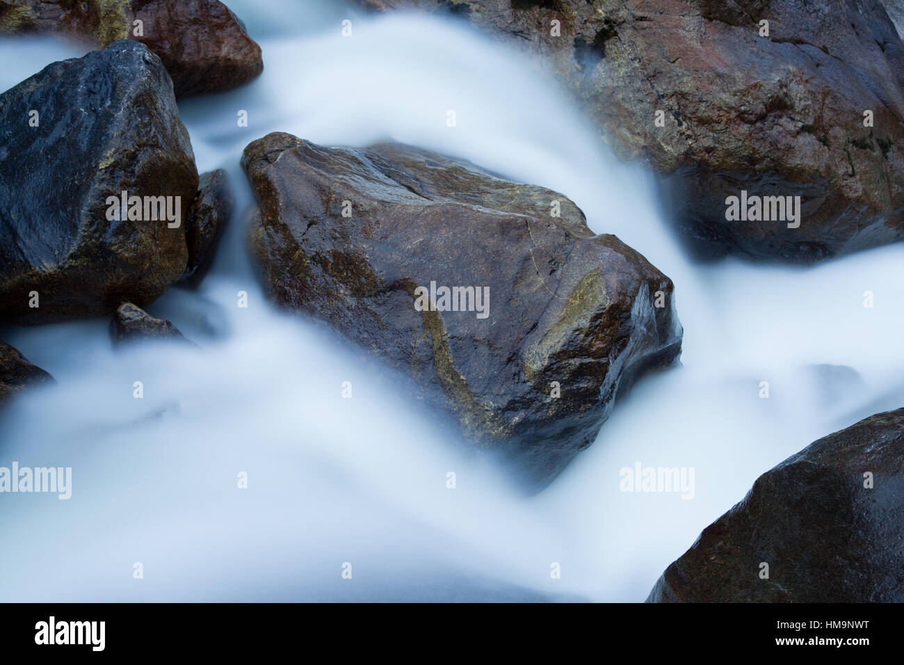 Schweizer Alpen Stockfoto