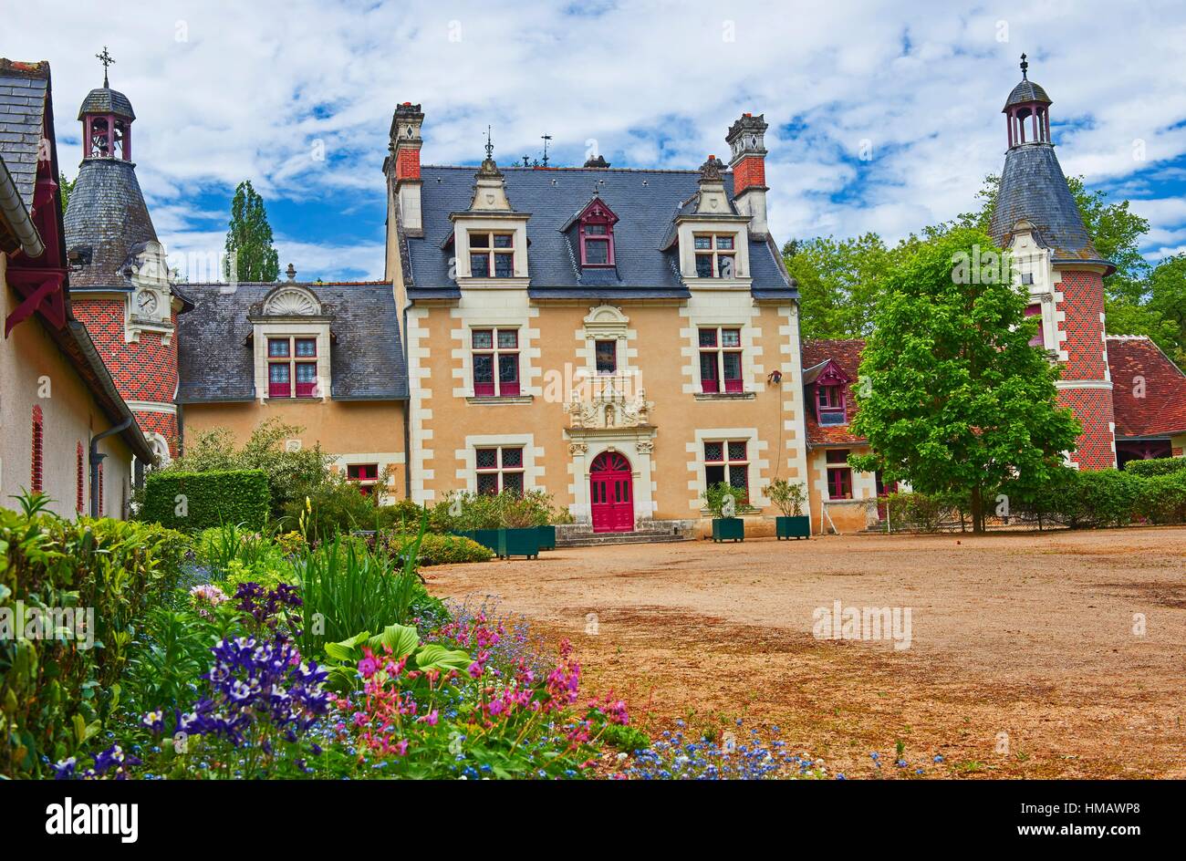 Troussay, Schloss und Gärten, das kleinste Schloss an der Loire