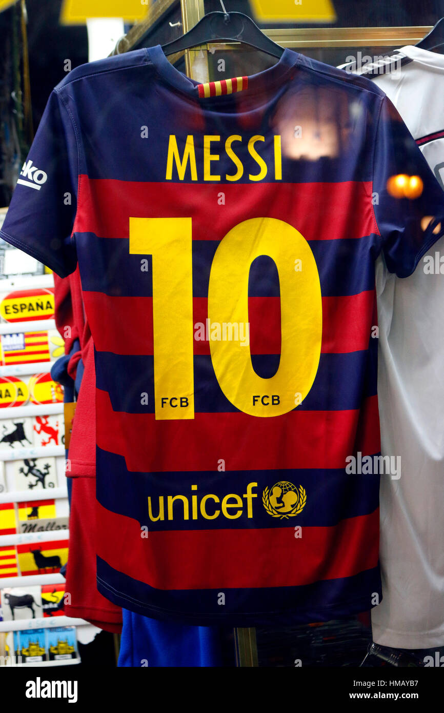 Lionel Messi Trikot Stockfotos Und Bilder Kaufen Alamy