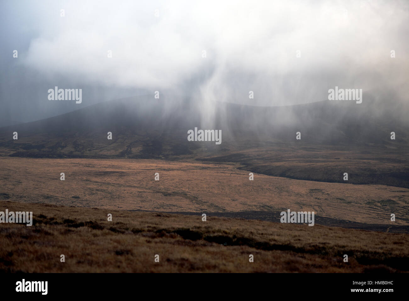 Wetter-Panne in Wicklow Mountains - Irland Stockfoto