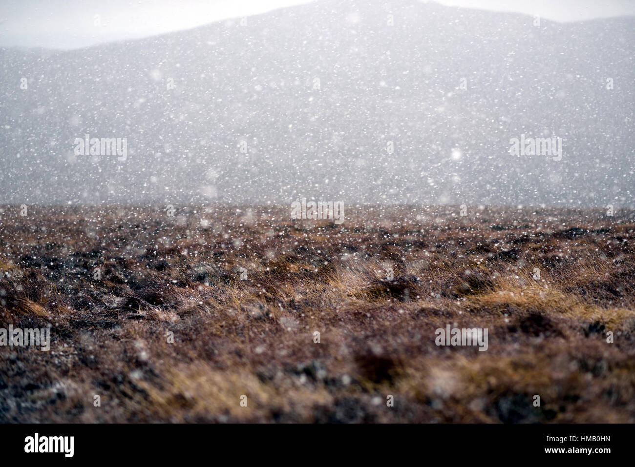 Wetter-Panne in Wicklow Mountains - Irland Stockfoto
