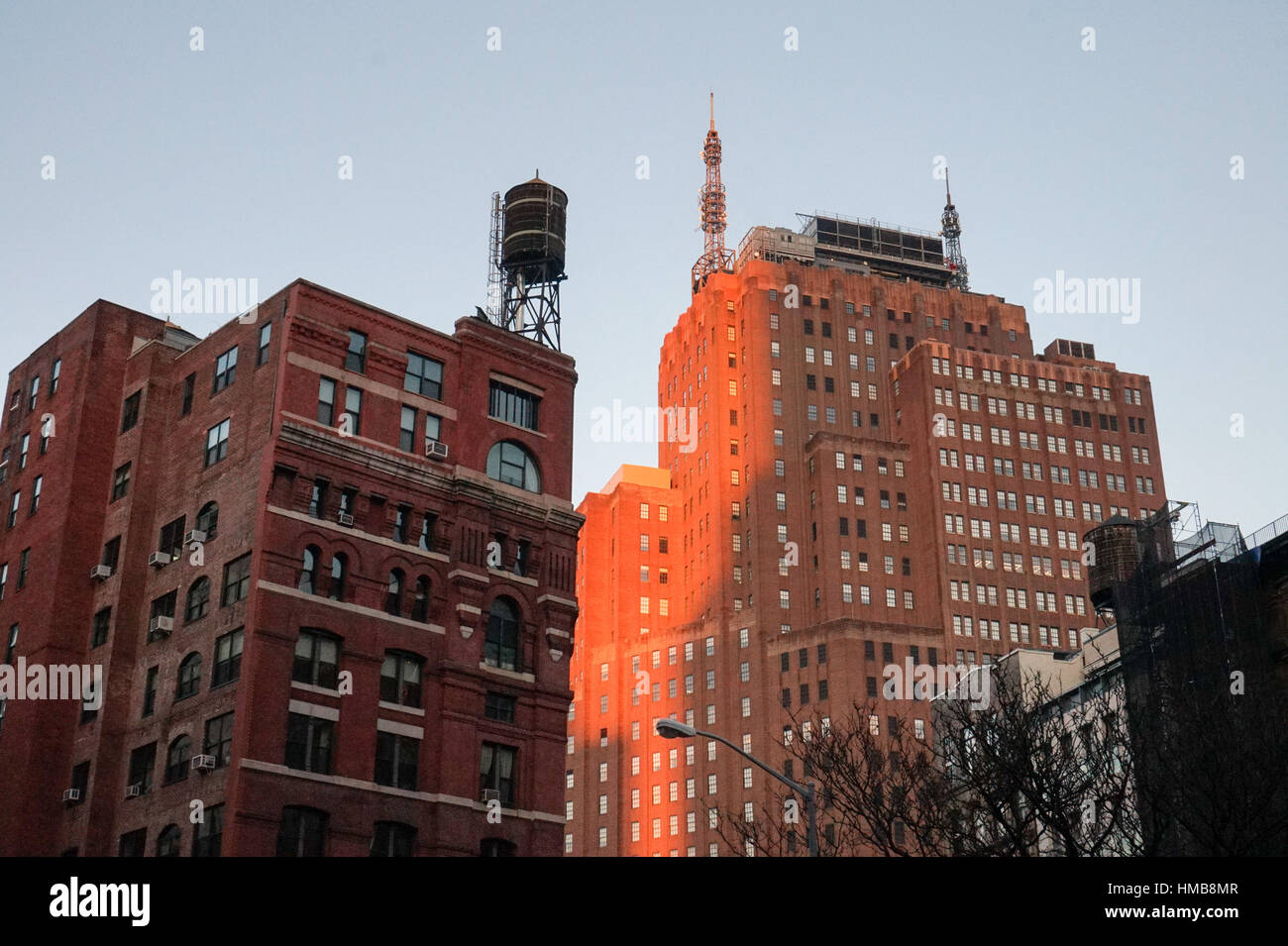 Gebäude in New York City Stockfoto