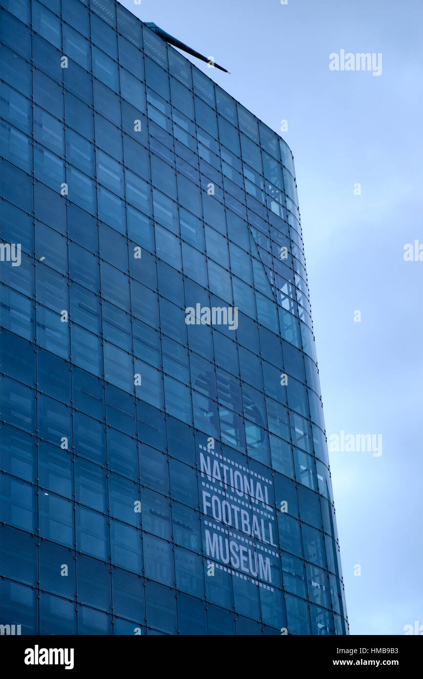 National Football Museum Manchester Stockfoto