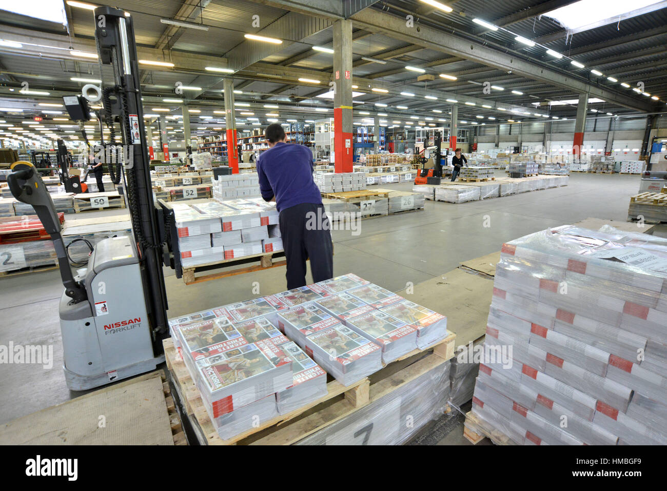 Saint-Quentin-Fallavier (Zentral-Ost-Frankreich): "MLP" Sitz Stockfoto