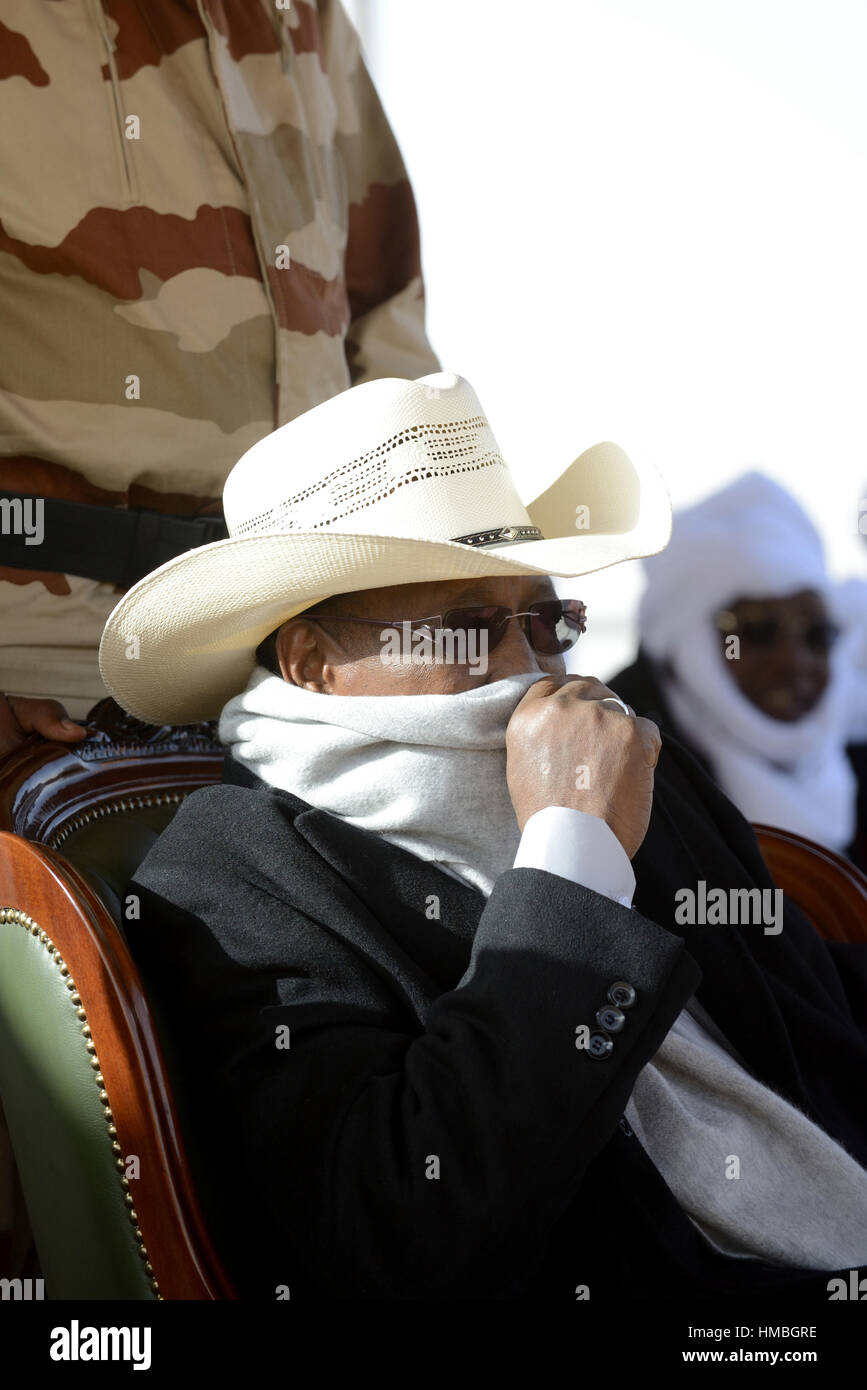 Tschad: Präsident des Tschad Idriss Déby Itno (2016/01/25) Stockfoto