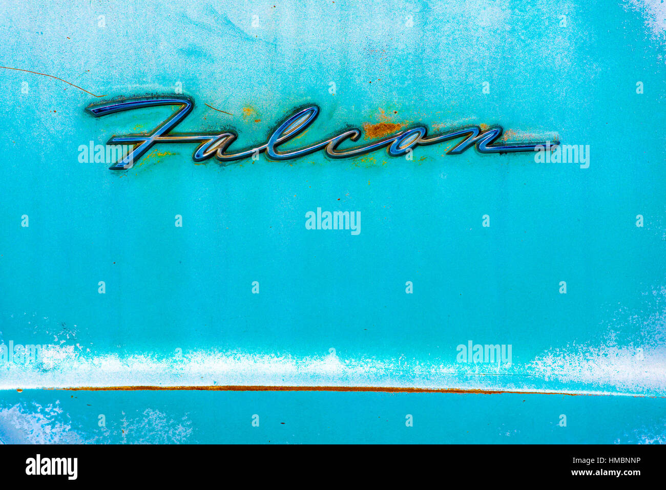 Ford Falcon Logo. Stockfoto