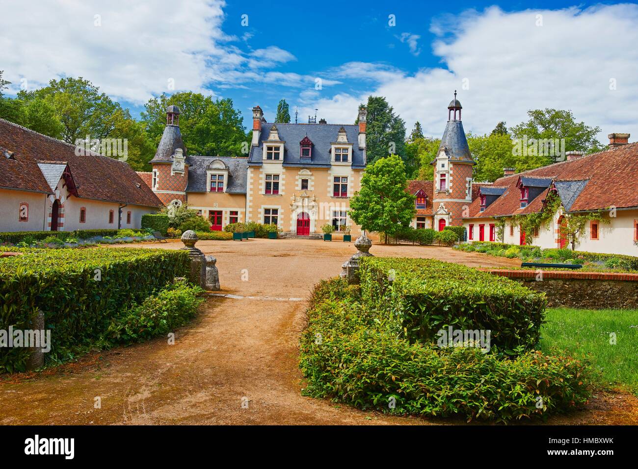 Troussay, Schloss und Gärten, das kleinste Schloss an der Loire