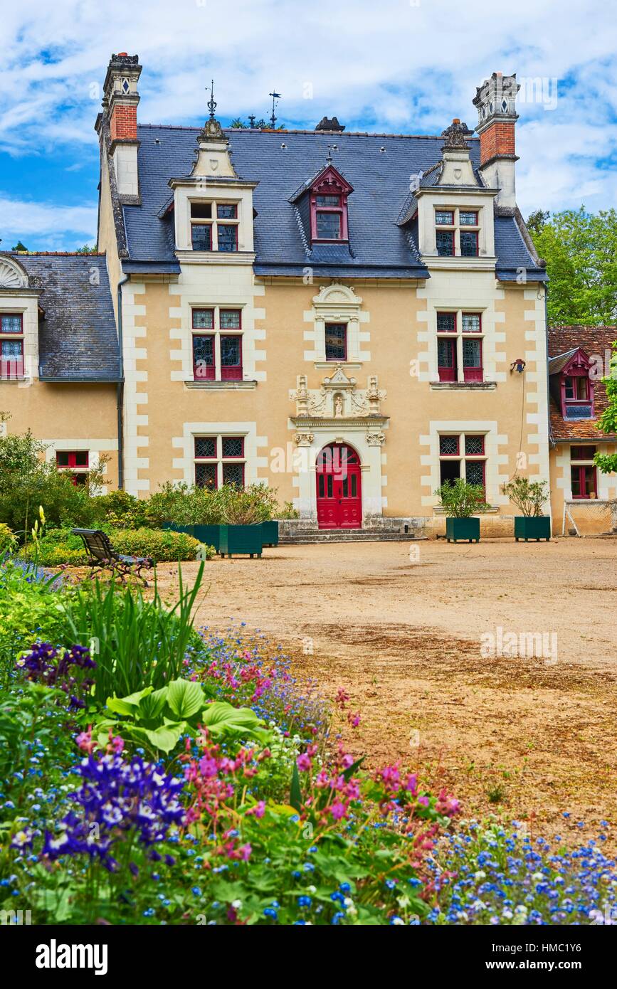 Troussay, Schloss und Gärten, das kleinste Schloss an der Loire