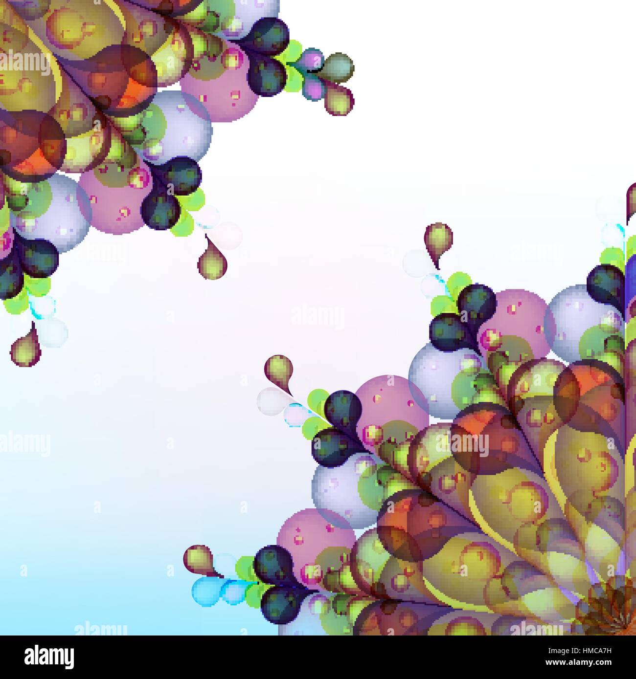 Abstrakte farbige Hintergrund mit Wirbel Wellen. + EPS10-Vektor-Datei Stock Vektor