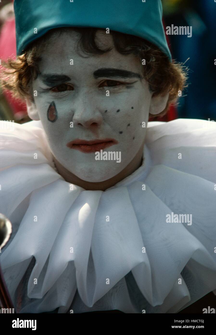 Pierrot face paint -Fotos und -Bildmaterial in hoher Auflösung – Alamy