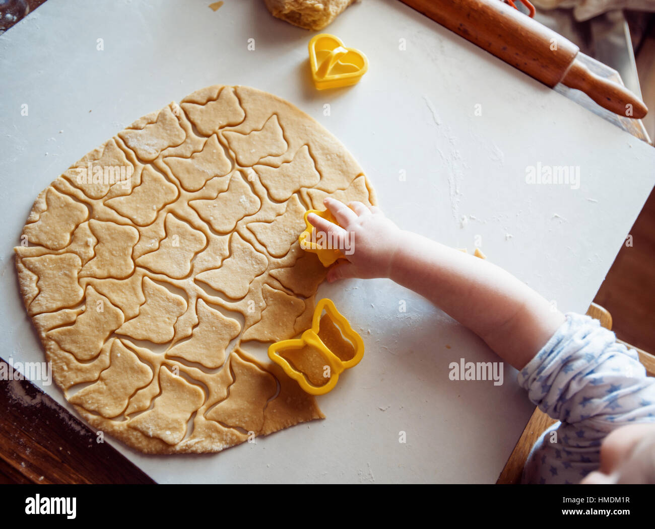 Backen zu Hause Stockfoto