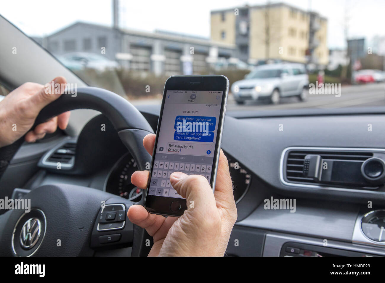 sms lesen im auto