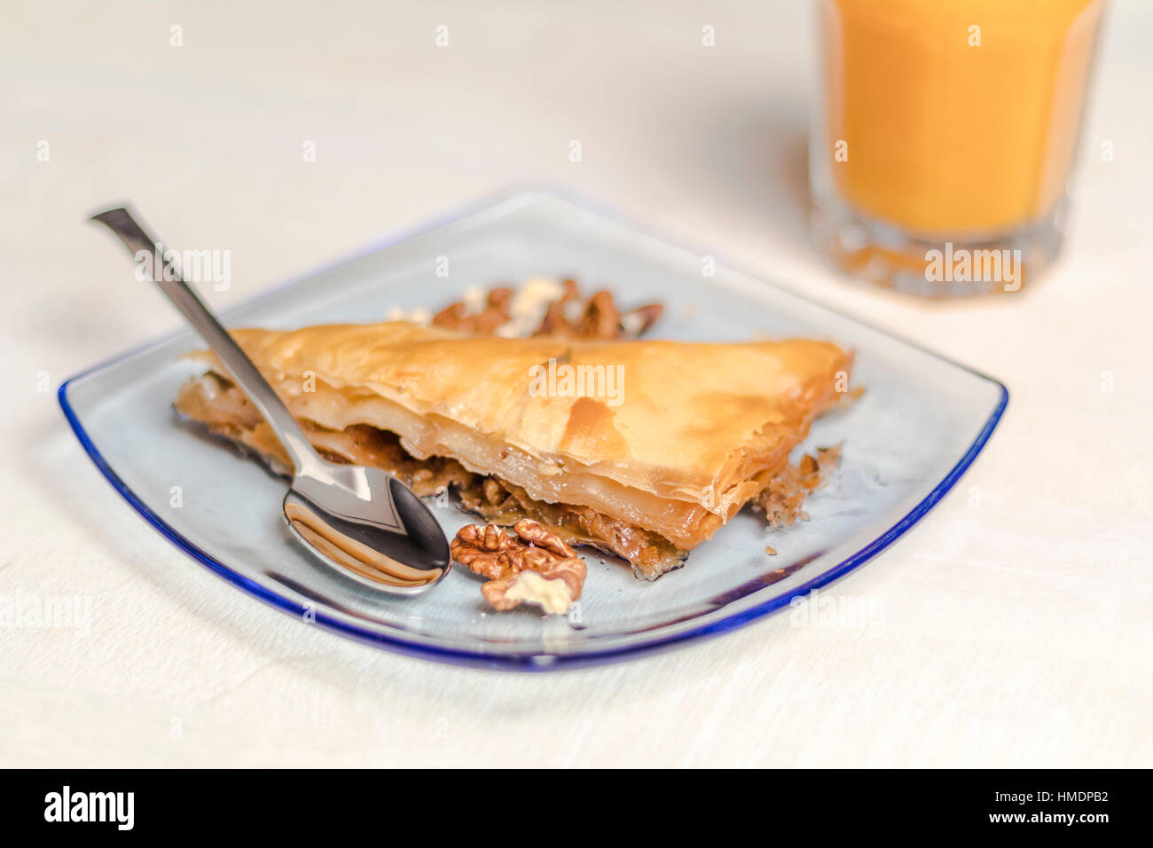 Türkische Baklava, eines der süßesten Desserts überhaupt ...